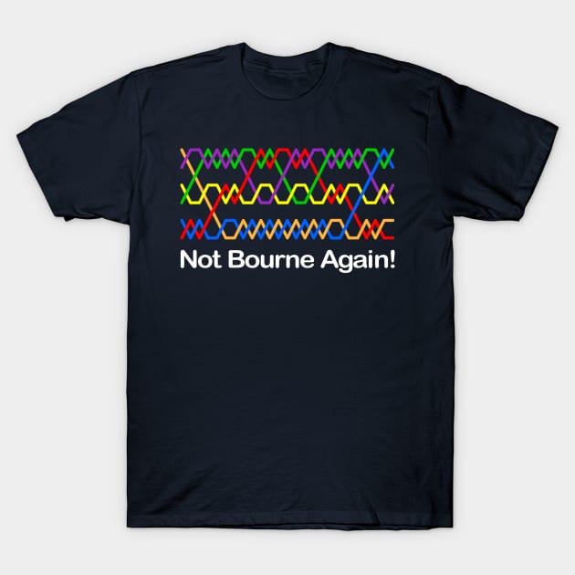 Bell Ringer Bourne Surprise Minor Ringing Method (Dark Background) T-Shirt by Grandsire